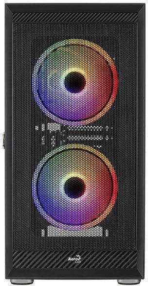 Корпус Aerocool Graphite-G-BK-v2 черный без БП ATX 6x120mm 1x140mm 2xUSB3.0 audio bott PSU