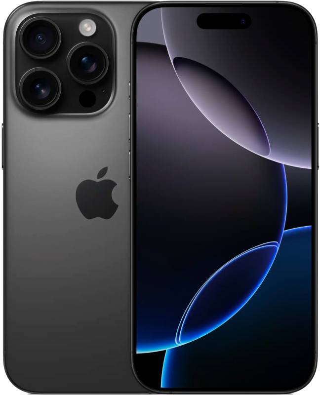 Apple iPhone 16 Pro 512GB nano SIM + eSIM Black Titanium (Черный титан)